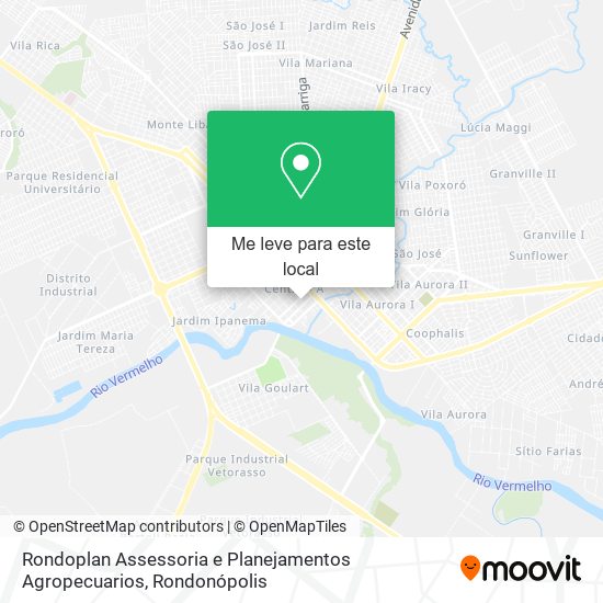 Rondoplan Assessoria e Planejamentos Agropecuarios mapa