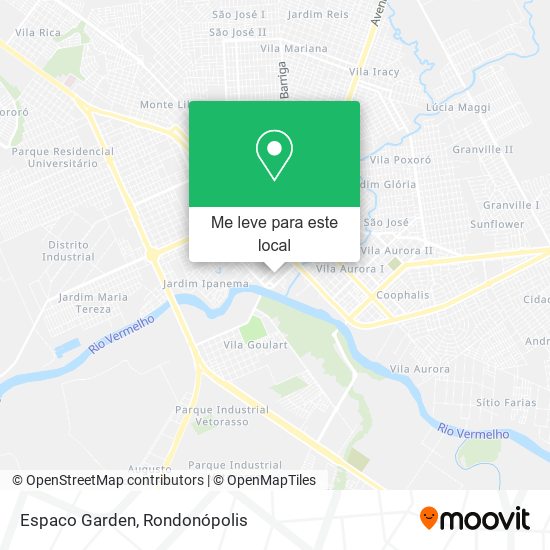 Espaco Garden mapa