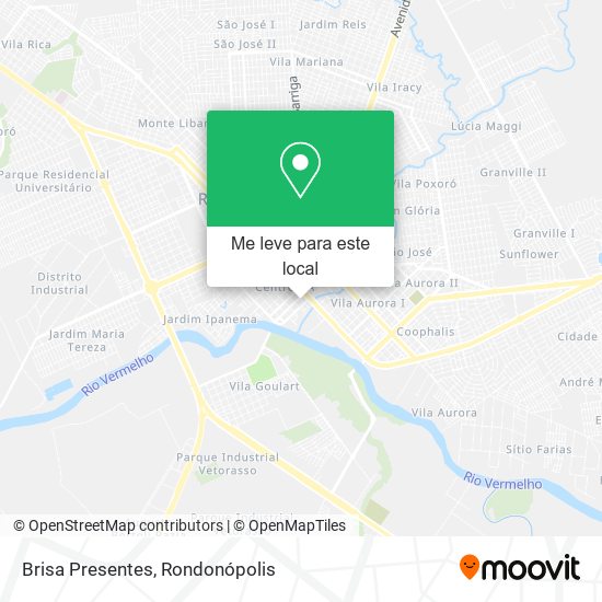 Brisa Presentes mapa
