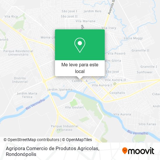 Agripora Comercio de Produtos Agricolas mapa