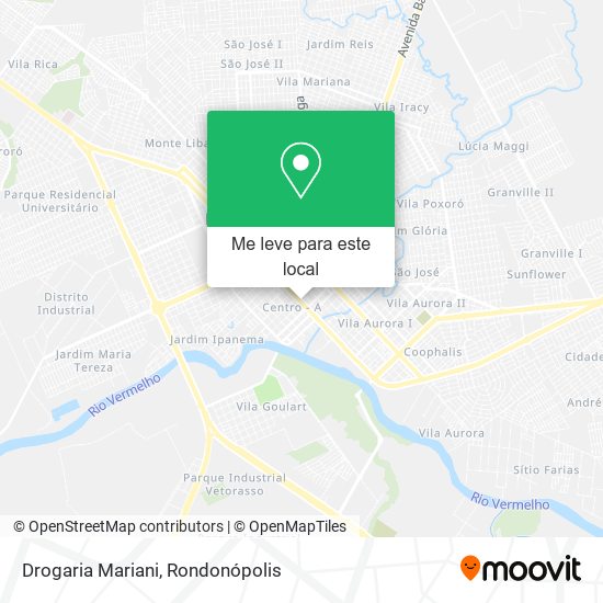 Drogaria Mariani mapa