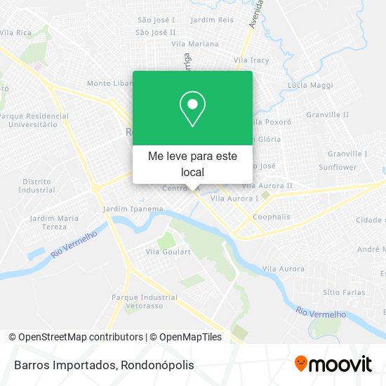 Barros Importados mapa