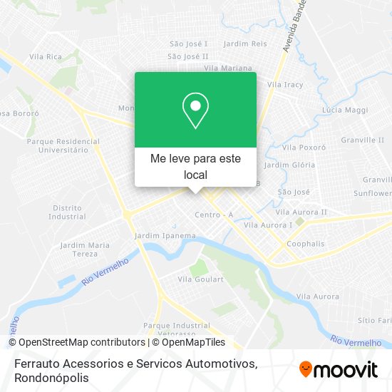 Ferrauto Acessorios e Servicos Automotivos mapa