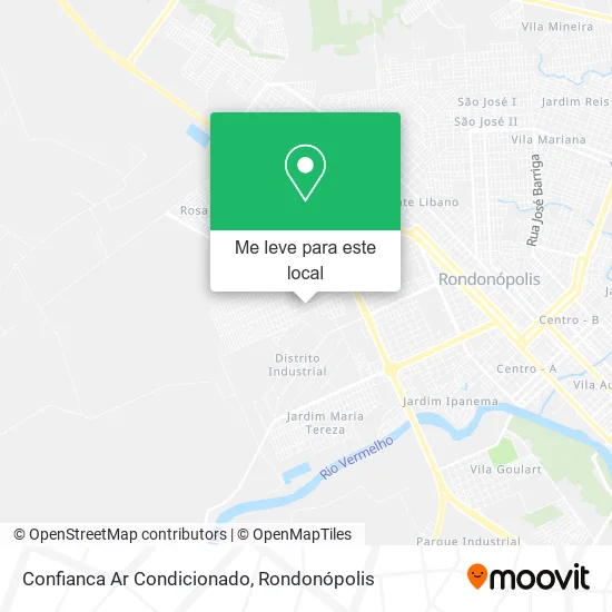 Confianca Ar Condicionado mapa