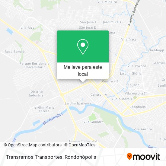 Transramos Transportes mapa