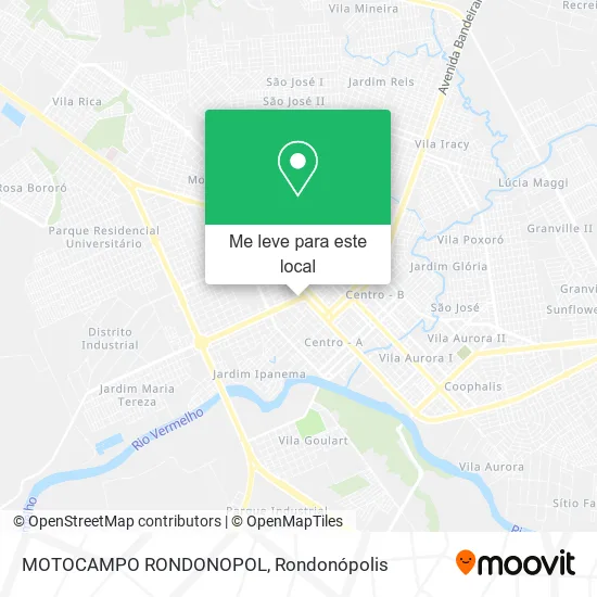 MOTOCAMPO RONDONOPOL mapa