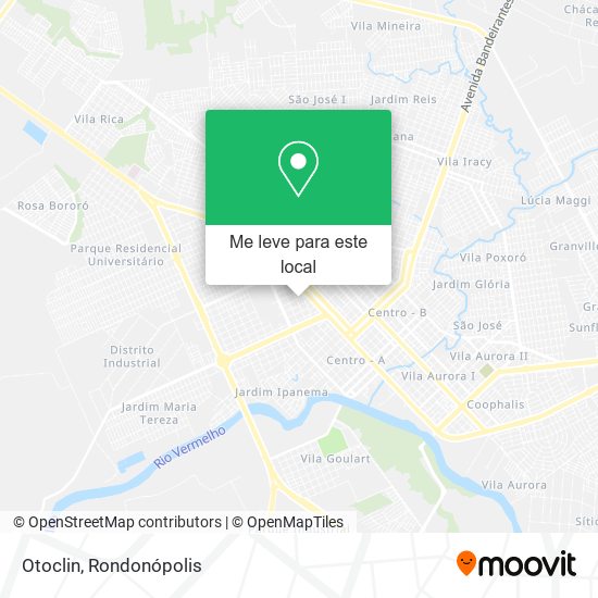 Otoclin mapa