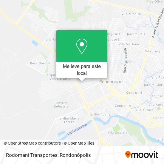 Rodomani Transportes mapa