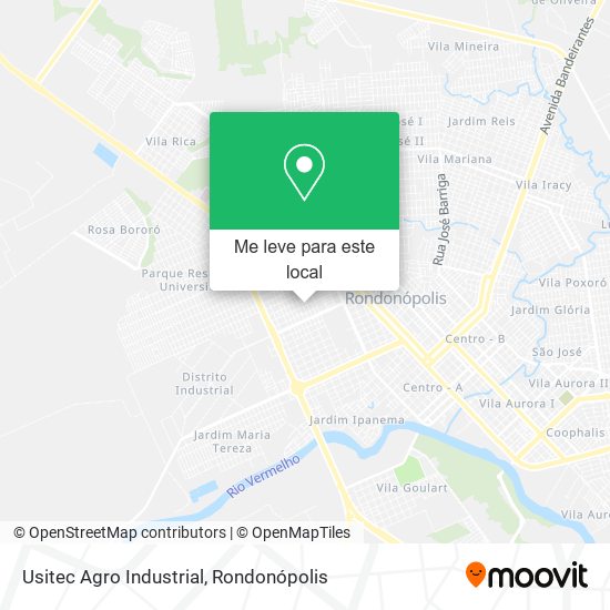 Usitec Agro Industrial mapa