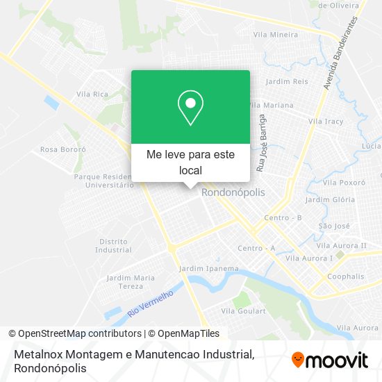 Metalnox Montagem e Manutencao Industrial mapa