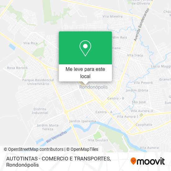 AUTOTINTAS - COMERCIO E TRANSPORTES mapa