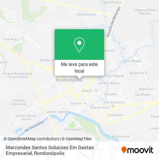 Marcondes Santos Solucoes Em Gestao Empresarial mapa