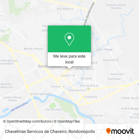 Chavelmax Servicos de Chaveiro mapa
