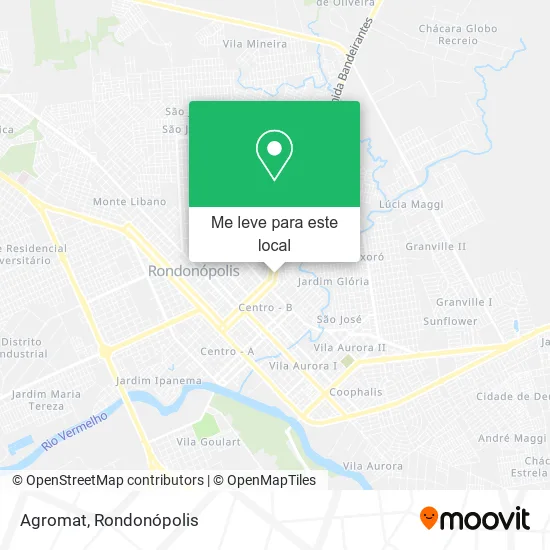 Agromat mapa