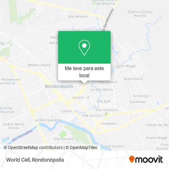 World Cell mapa