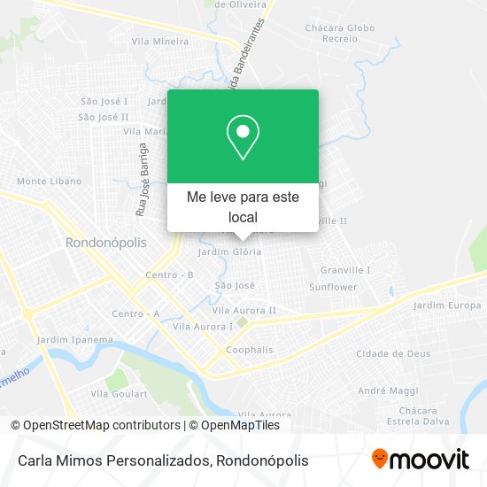 Carla Mimos Personalizados mapa