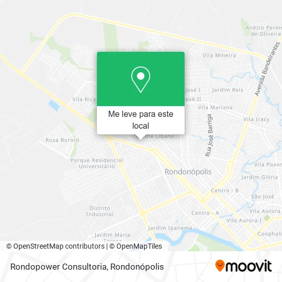 Rondopower Consultoria mapa