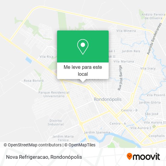 Nova Refrigeracao mapa