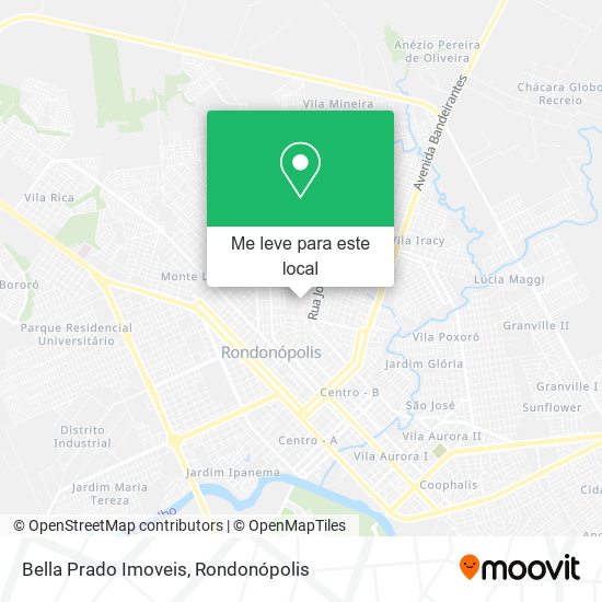 Bella Prado Imoveis mapa