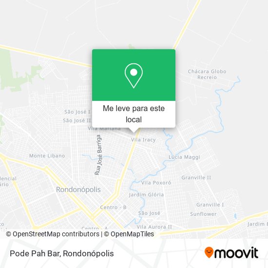 Pode Pah Bar mapa