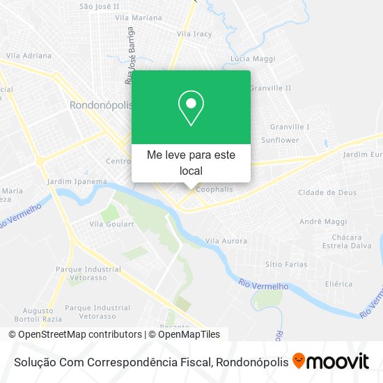 Solução Com Correspondência Fiscal mapa