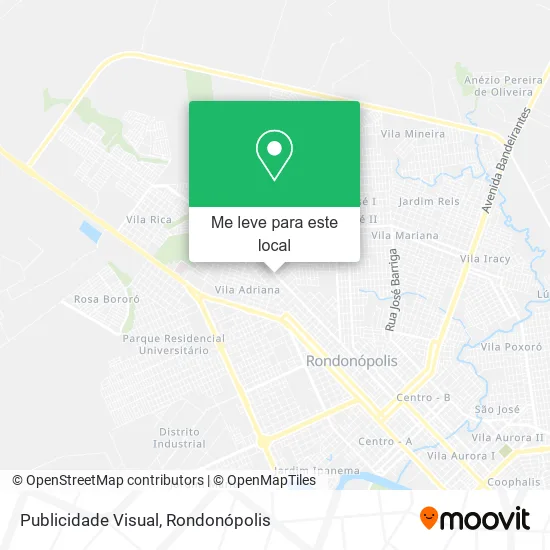 Publicidade Visual mapa