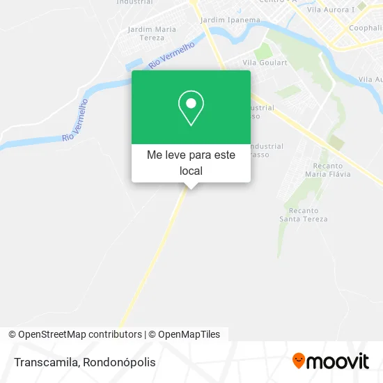 Transcamila mapa