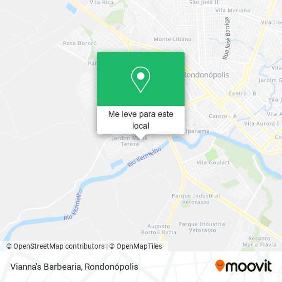 Vianna's Barbearia mapa