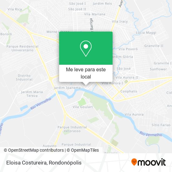 Eloisa Costureira mapa