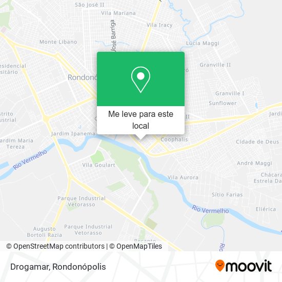 Drogamar mapa