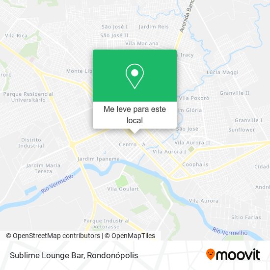 Sublime Lounge Bar mapa