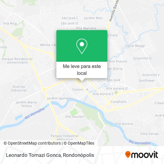 Leonardo Tomazi Gonca mapa