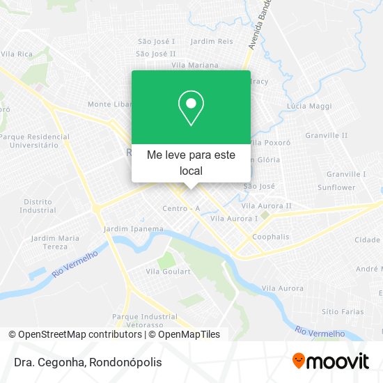 Dra. Cegonha mapa