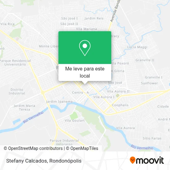 Stefany Calcados mapa