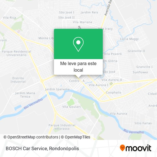 BOSCH Car Service mapa