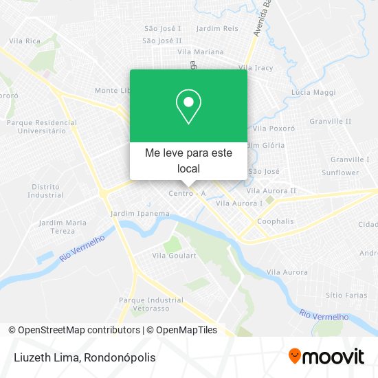 Liuzeth Lima mapa