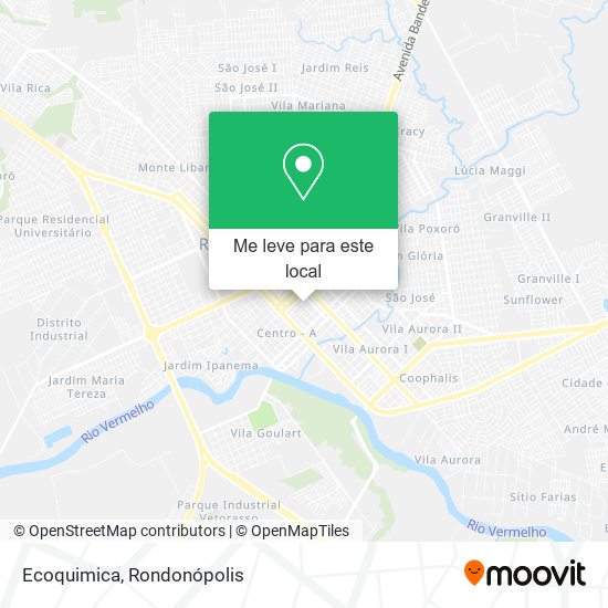 Ecoquimica mapa