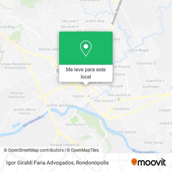 Igor Giraldi Faria Advogados mapa