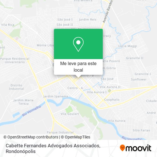 Cabette Fernandes Advogados Associados mapa