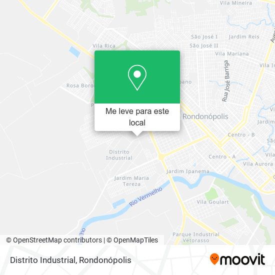 Distrito Industrial mapa