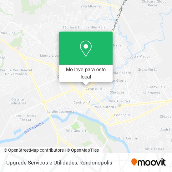 Upgrade Servicos e Utilidades mapa