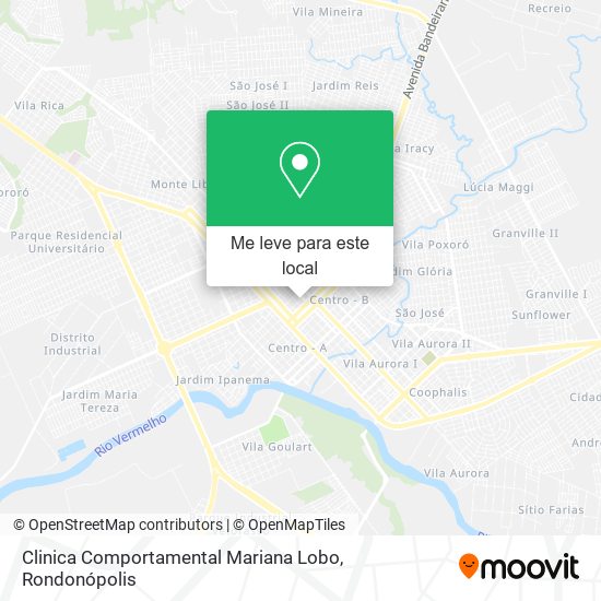 Clinica Comportamental Mariana Lobo mapa