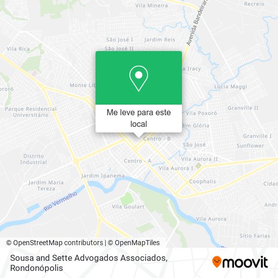 Sousa and Sette Advogados Associados mapa