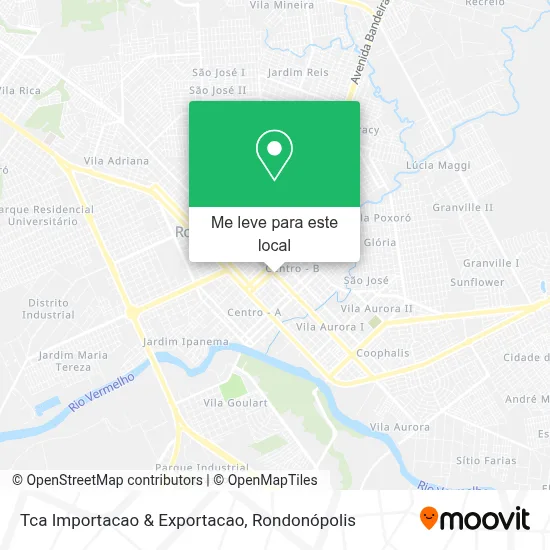 Tca Importacao & Exportacao mapa