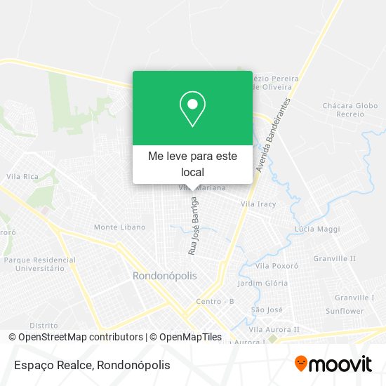 Espaço Realce mapa