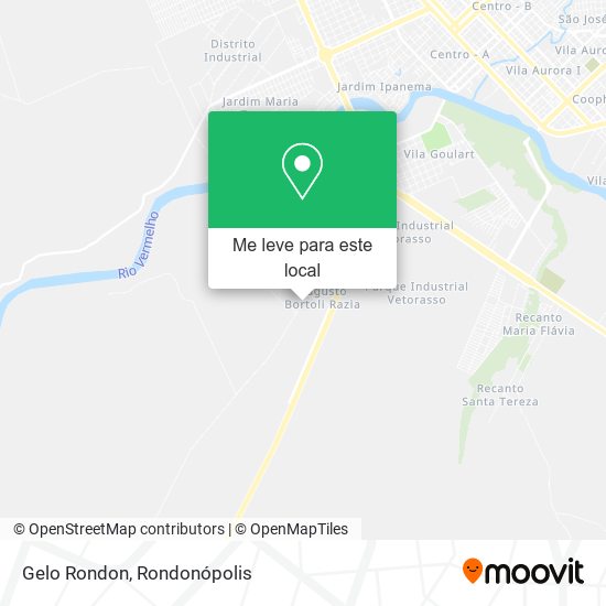 Gelo Rondon mapa