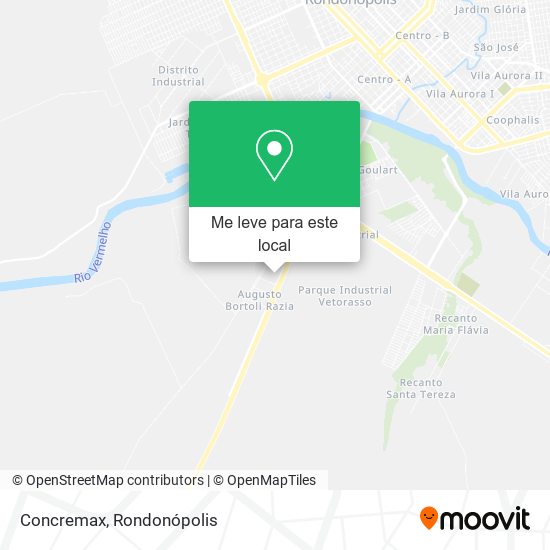 Concremax mapa