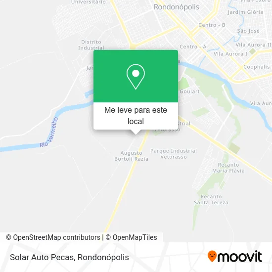 Solar Auto Pecas mapa