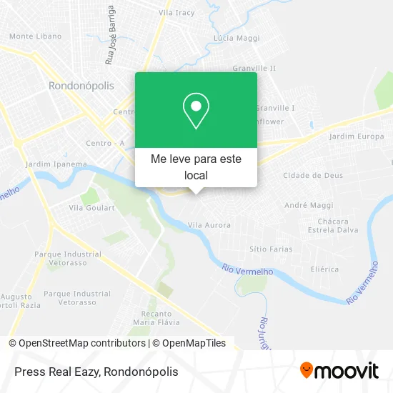 Press Real Eazy mapa