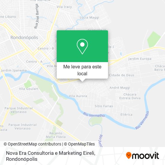 Nova Era Consultoria e Marketing Eireli mapa